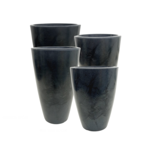 Vaso Pérola Cônico Cinza (40 - 70 cm)