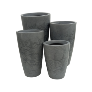 Vaso Pérola Cônico Cimento (40 - 70 cm)