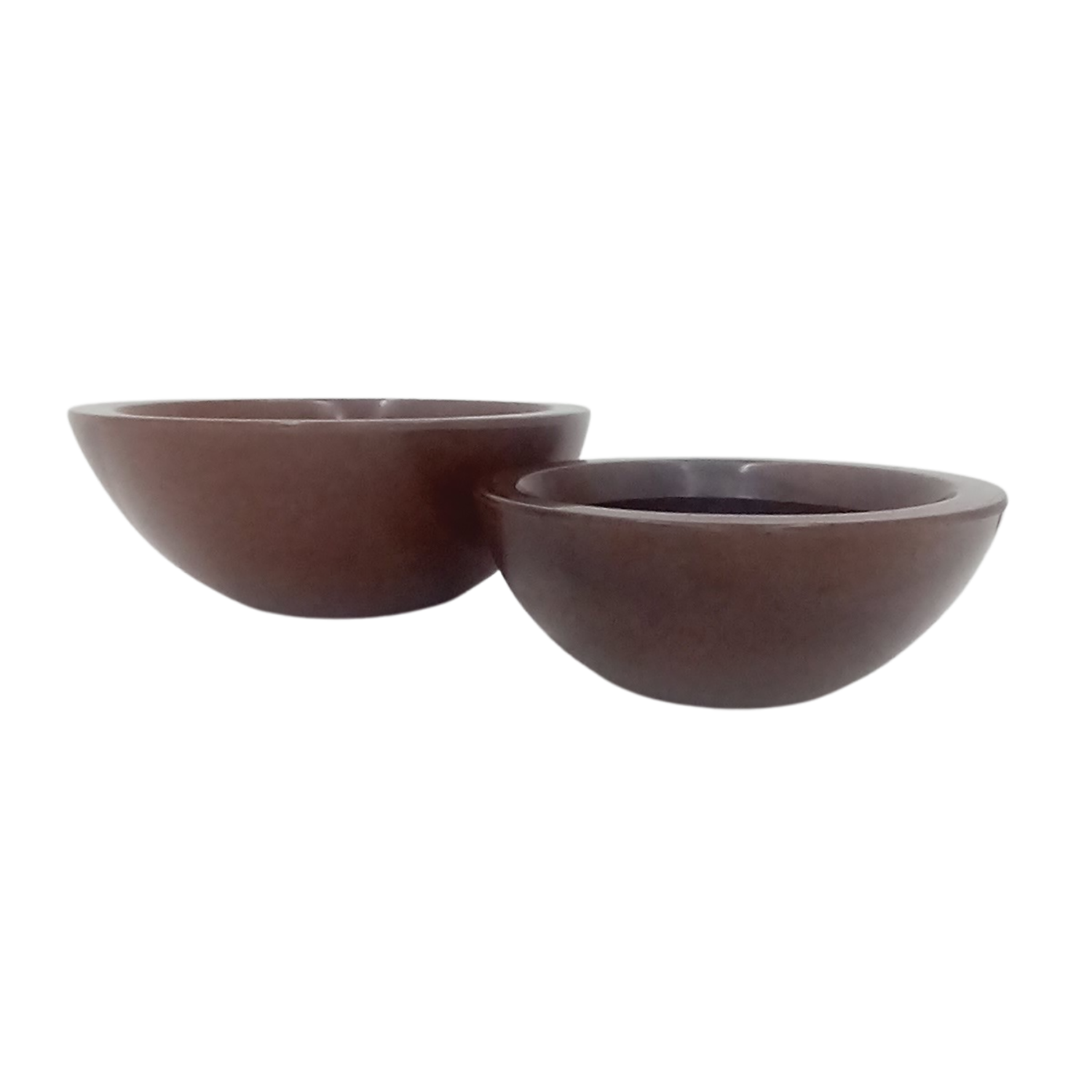 Vaso Pérola Bacia Marrom (26-33cm) - Imagem 2