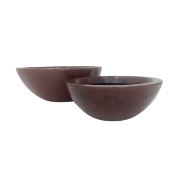 Vaso Pérola Bacia Marrom (26-33cm)