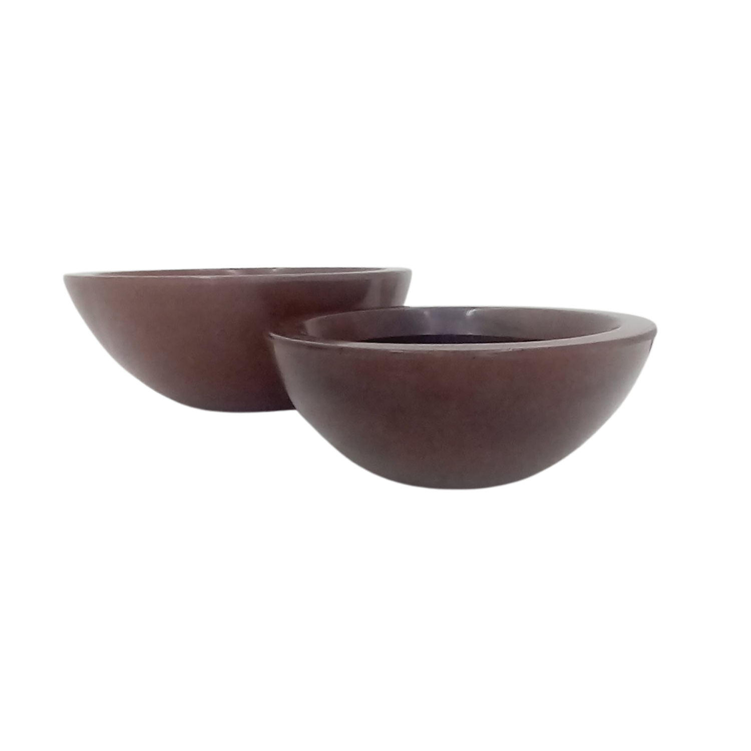 Vaso Pérola Bacia Marrom (26-33cm)