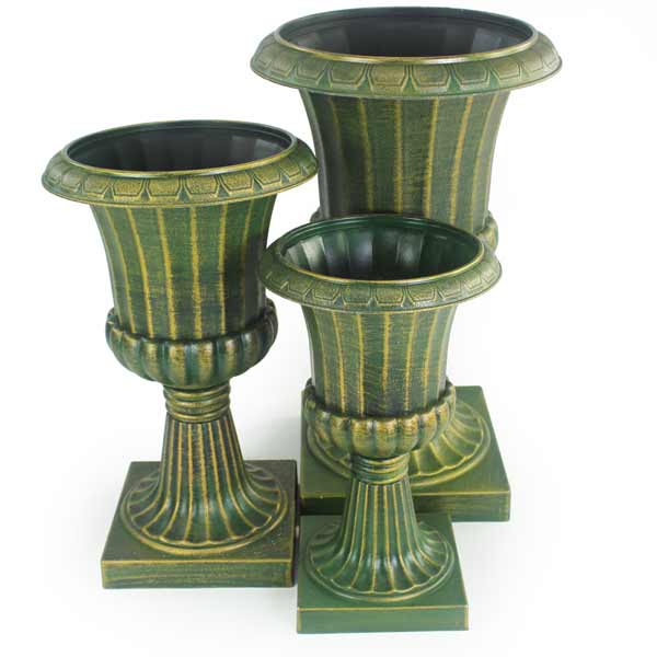 Taça Romana Verde Envelhecido - Imagem 2