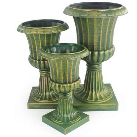 Taça Romana Verde Envelhecido