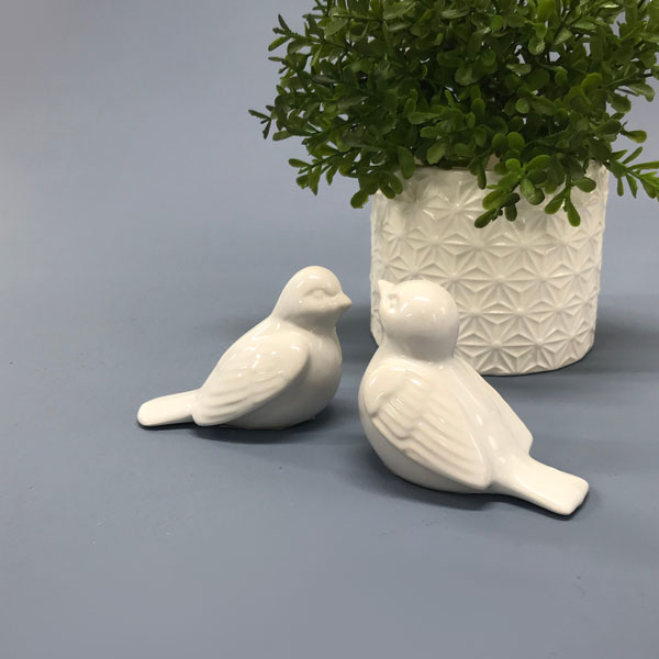 Passarinho em cerâmica (2 peças) - Imagem 3