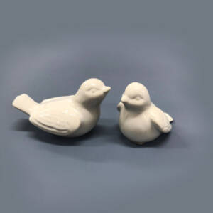 Passarinho em cerâmica (2 peças)