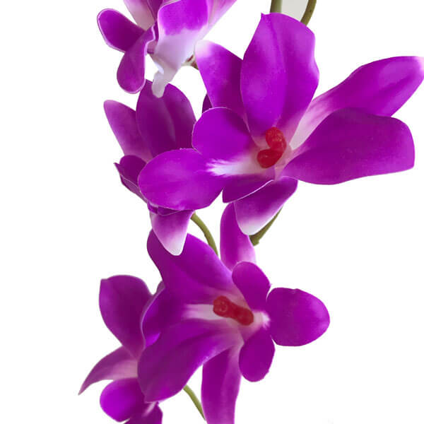 Orquídea Dendrobium Artificial (62cm) - pink - Imagem 5