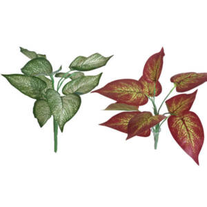 Tinhorão Folhagem Artificial 9F (36cm)
