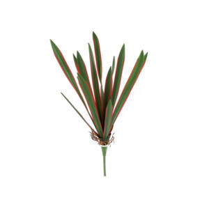 Folha Artificial de Orquídea em Silicone 15F (40cm)