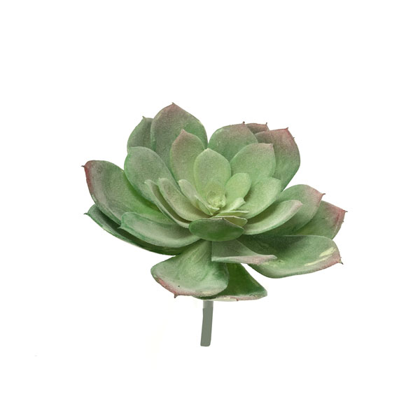 Rosa de Pedra Verde Artificial (24cm)