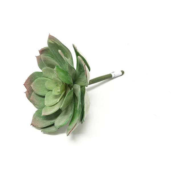 Rosa de Pedra Verde Artificial (24cm) - Imagem 2