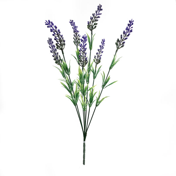 Lavanda Silvestre Buquê Flor Artificial 7H (45cm)