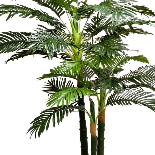 Palmeira Areca 3 Troncos Árvore Artificial (1,80m) - Imagem 3