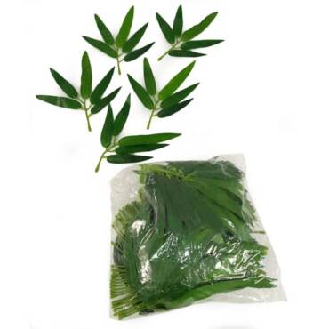 Bambu Folha Verde Artificial (aprox. 145 unidades)