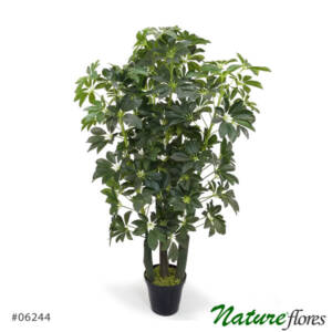 Scheflera Árvore Artificial 3T (1,20m) - toque real