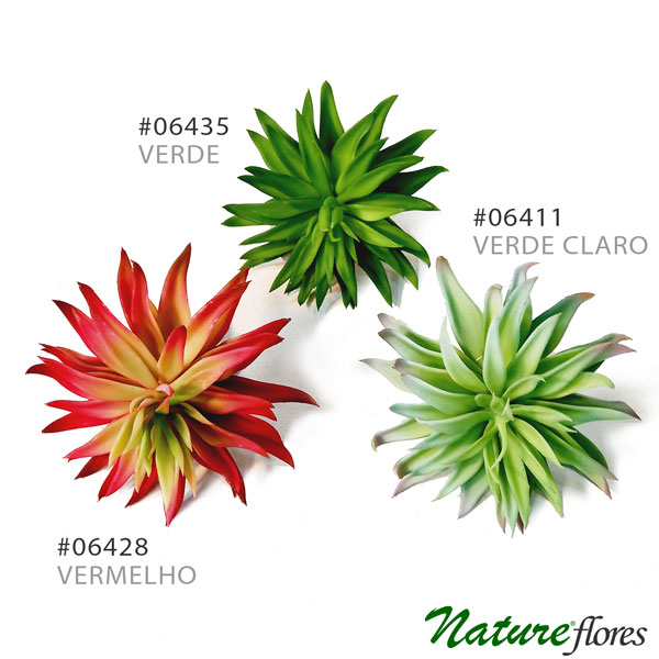 Echeveria Suculenta Artificial (15cm) - Imagem 2