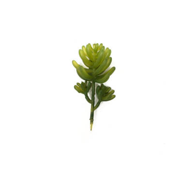 Dedo de Moça Suculenta Mini Artificial (11cm)