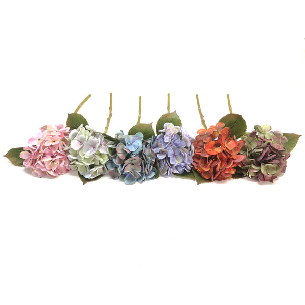 Hortência Galho Floral Artificial (48cm) - Imagem 2