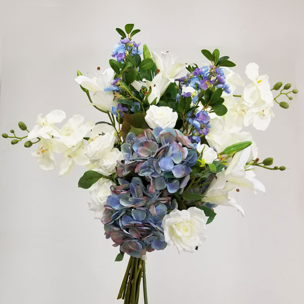 Kit Floral Artificial para Arranjo Azul – Coleção Festa 2020