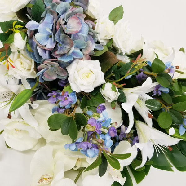 Kit Floral Artificial para Arranjo Azul – Coleção Festa 2020 - Imagem 3