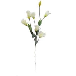 Lisianto Flor Galho Artificial (80cm) - creme