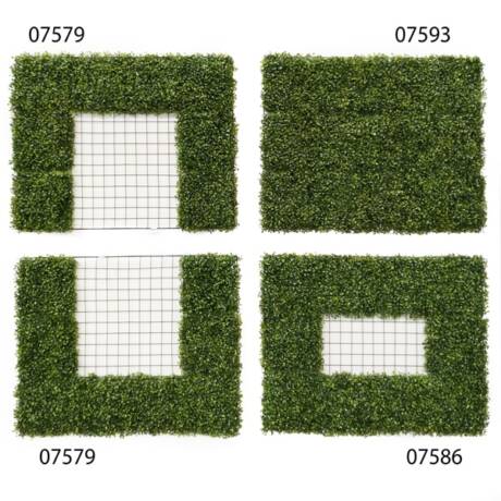 Painel Buxinho Jardim Vertical Artificial (100x80cm)