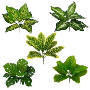 Folhagem para Jardim Vertical Artificial (35cm)