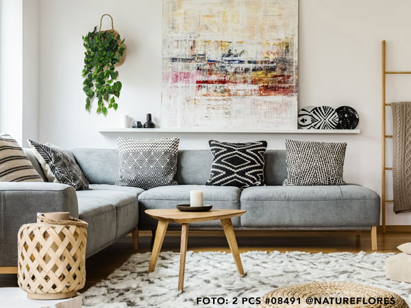 Philo Folhagem Artificial Pendente (1,00m) - Imagem 2