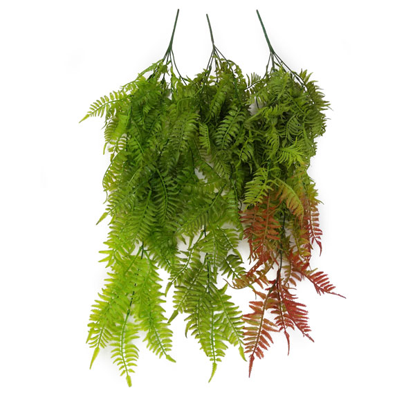 Samambaia Crespa Folhagem Pendente Artificial (80cm) - Imagem 2