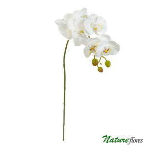 Orquídea Borboleta Flor Artificial em Silicone 7F (94cm)