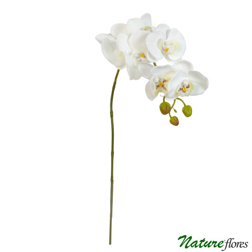 Orquídea Borboleta Flor Artificial em Silicone 7F (94cm)