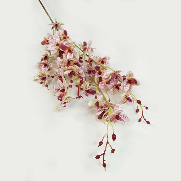 Mini Orquídea Galho Artificial 5H 51FL (105cm) - Imagem 2