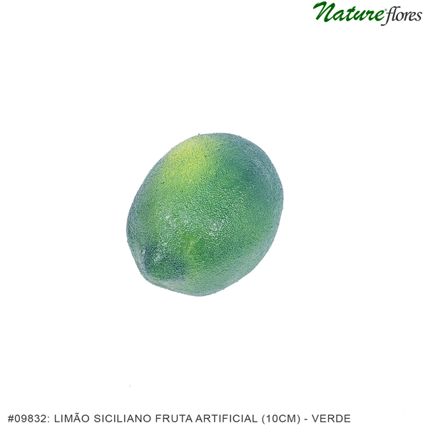 Limão Siciliano Fruta Artificial (10cm)