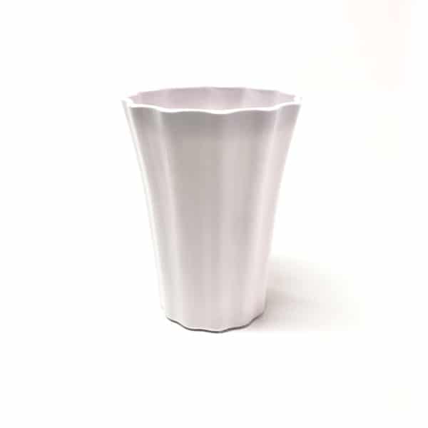 Vaso Poli Branco Jar - Imagem 2