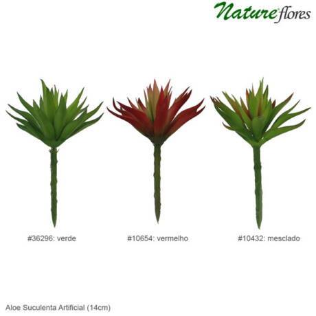 Aloe Suculenta Artificial (14cm)