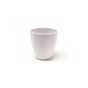 Vaso em Polietileno Branco (9,5x9,5x9,5cm)