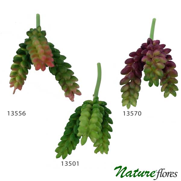 Suculenta Artificial Dedo de Moça (12cm) - Imagem 2