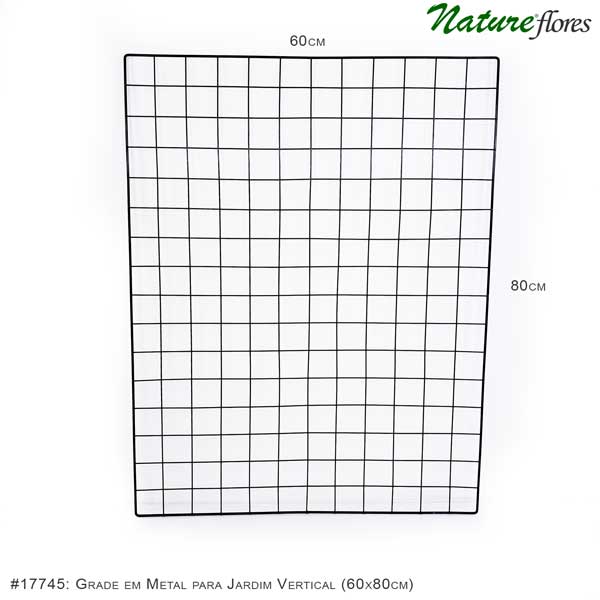 Grade em Metal Para Jardim Vertical - Imagem 2