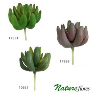 Suculenta Dedo de Moça Artificial (9cm)