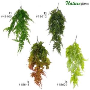 Samambaia Americana Folhagem Pendente Artificial (80cm)