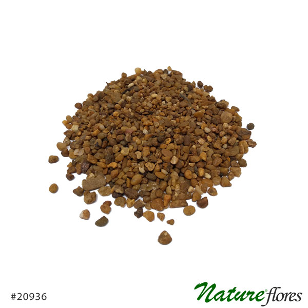 Pedra Ornamental Marrom para Forração IX - 1kg