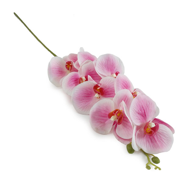 Orquídea Borboleta Galho Flor Artificial 9F (1,00m) - Imagem 2