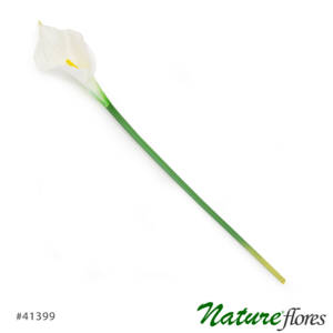 Copo de Leite em Silicone Flor Artificial (63cm)