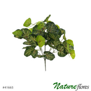 Begônia Buquê Folhagem Artificial (43cm)