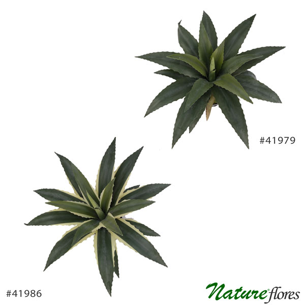 Babosa Planta Suculenta Artificial 20F (50cm) - Imagem 2