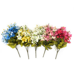 Lírio Mini Buquê Floral Artificial (33cm)