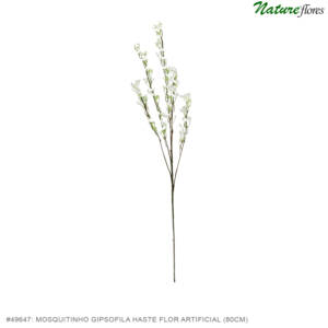 Gipsofila Mosquitinho Haste Flor Artificial (80cm)