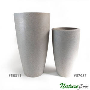 Vaso Grafiato Cônico Pedra (51-68cm)