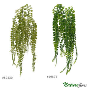 Dinheiro-em-Penca Pendente Artificial 5H (82cm)