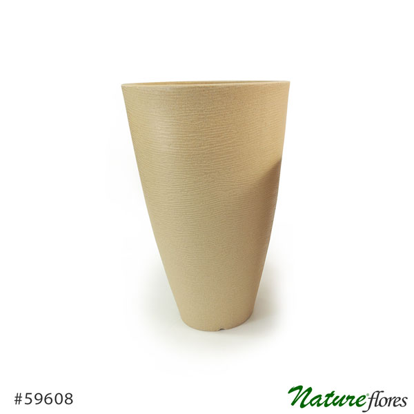 Vaso Grafiato Cônico Areia (51-68cm) - Imagem 2