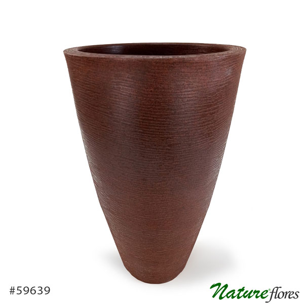 Vaso Grafiato Cônico Marrom (51-68cm) - Imagem 2
